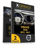 2w1 SZKŁO OCHRONNE NA NAWIGACJĘ EKRAN DO VOLVO XC90 2015 - 2017 8,7''