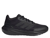 Buty dziecięce młodzieżowe sportowe czarne adidas RUNFALCON 3 HP5842 38 2/3