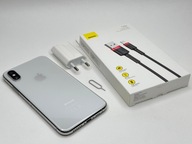 Mega Zestaw Apple Iphone XS 256GB Silver 100%