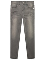 NAME IT Jeansy 13177807 Szary Skinny Fit