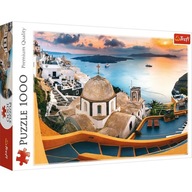 Puzzle 1000 elementów Bajkowe Santorini /Trefl