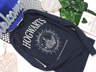 H&M - granatowa bluzeczka Hogwarts r 158/164