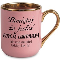 BÖGRE ELEGÁNS RÓZSASZÍN VICCES AJÁNDÉK NE FELEDD, LIMITÁLT KIADÁS