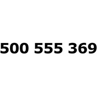 500 555 369 T-MOBILE ZŁOTY NUMER TELEFONU STARTER NA KARTĘ SIM NR TMOBILE