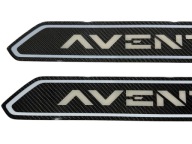 LAMBORGHINI AVENTADOR CARBON cap mouldings progowej threshold 470853655