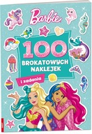 Książeczka Barbie Dreamtopia. 100 brokatowych naklejek NB-1401 SZ-90424