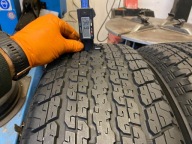 4 tyres summer 255/70R18 Bridgestone Dueler H/T 840 7,5mm