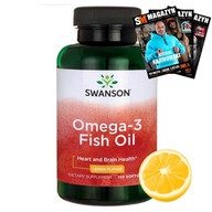 SWANSON OMEGA 3 150k KWASY OMEGA-3 EPA DHA MÓZG