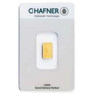 C. Hafner rúd 2 gramm Arany LBMA