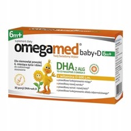Omegamed Baby DHA +Witamina D 6m+ 30 kapsułek