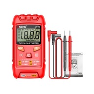 Elektrický multimeter Testovací meter Proti popáleniu Červená