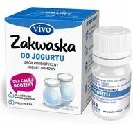 ZAKWASKA DO JOGURTU ŻYWE KULTURY BAKTERI VIVO 2szt