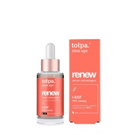 TOŁPA Renew serum odnawiające do twarzy t-EGF 10% kwasy ideal age 30 ml