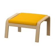 IKEA POANG Podnožka dub moridlo Skiftebo žltá