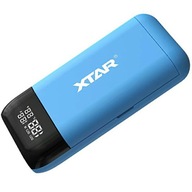 Ładowarka / power bank 18650 XTAR PB2S Niebieska