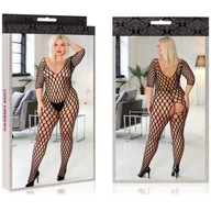 BODYSTOCKING XL-XXXL ODWAŻNE BODY PLUS SIZE KOMBINEZON BIELIZNA EROTYCZNA