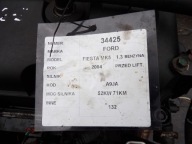 Ford Fiesta MK5 1,3B 52KW 71KM engine complete A9JA