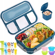 Raňajky 3 priehradky Lunchbox BPA FREE 1.3L