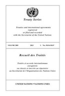 Treaty Series 2885 (Bilingual Edition) United