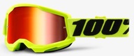 GOGLE 100% PROCENT STRATA 2 YELOW MIRROR RED LENS