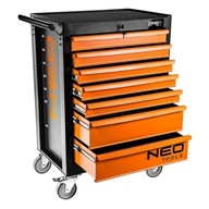 Dielenská skrinka Neo Tools 84-222 čierno-oranžová