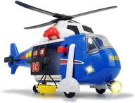 Vrtuľník so svetlom a zvukom Dickie Toys modrý