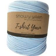 T-Shirt Yarn - przędza makaronowa, włóczka spaghetti - błękitny 2 - 120 m