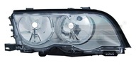 REFLEKTOR LAMPA BMW3 98-01 LEWA ELEKTR+SIL H7+H7