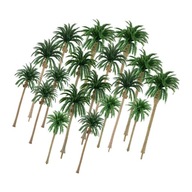 40x Kokosová palma Model železničných stromov