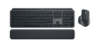 Logitech MX Keys S Combo klawiatura Dołączona myszka RF Wireless + Bluetoot