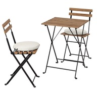 IKEA TARNO Stôl+2 stoličky Froson/Duvholmen béžová
