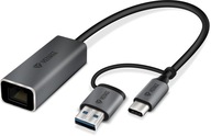 Yenkee YTC 013 USB C na RJ-45 Ethernet