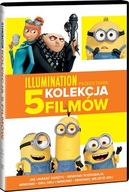 MINIONKY 1-5 Zbierka 5 filmov 5DVD BOX PL+Doplnky