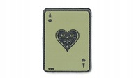 101 Inc. - Naszywka 3D - Ace Of Hearts - Zielony O