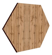 STENOVÉ PANELY LAMELY MDF HEXAGON DUB WOTAN