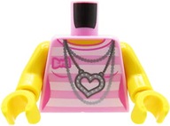 LEGO tors figurki - damski, różowa koszulka