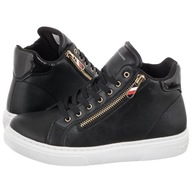 Členkové čižmy Tenisky Tommy Hilfiger High Top Lace-Up