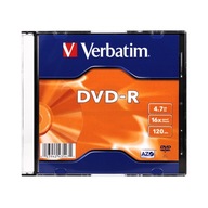 DVD-R 4,7GB X16 VERBATIM SLIM 1szt