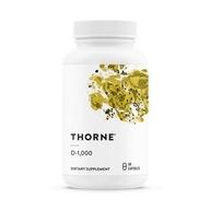 THORNE RESEARCH Vitamin D-1000 - Witamina D3 (90 kaps.)