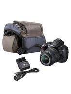 Aparat Nikon D5000 + obiektyw Nikkor 18-55mm + torba i akcesoria