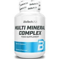 Biotech USA Multi Mineral Complex 100tabs MINERÁLY POHODA STRES KOSTÍ