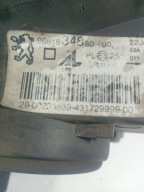 Peugeot 307 01-05 REFLEKTOR left front front OE 96818348