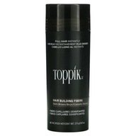 Toppik Dark Brown Mikrowłókna Puder Zagęszczający Włosy Ciemny Brąz 27.5g