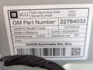 Radio samochodowe Opel Insignia A 2011 22790015