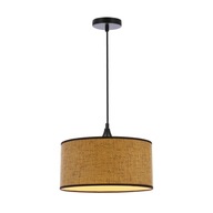 Anaka Lampa Wisząca Czarny 1X40W E27 Abażur