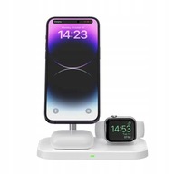 Ładowarka indukcyjna magnetyczna do magsafe 3w1 do iphone apple watch 15w