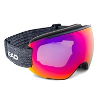 Gogle narciarskie HEAD Magnify 5K red/orange/melange 390741