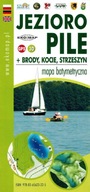 JEZIORO PILE BRODY MAPA BATYMETRYCZNA EKO-MAP