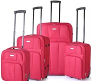 Komplet 4 walizek kólka + walizka kabinowa