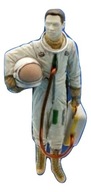 CMK F48363 US Pilot with full pressure suit 1:48